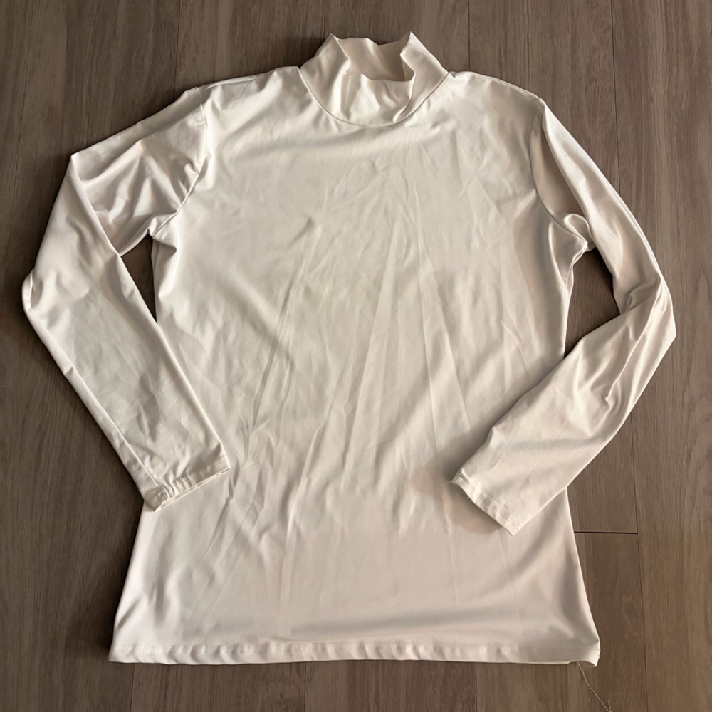 White Turtleneck